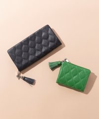 BEAURE/ビュレ Beau're カウレザー ラウンドファスナー キルティング 財布 ウォレット タッセル ジップ 本革 ウォレット レザー Bー20302/505973160