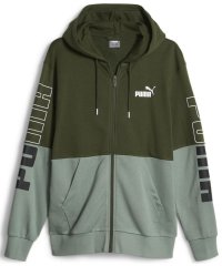 PUMA/PUMA プーマ PUMA POWER カラーブロック フーデッドジャケット メンズ パーカー トッ/505974449