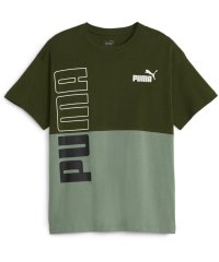 PUMA/PUMA プーマ PUMA POWER カラーブロック Tシャツ キッズ 半袖 Tシャツ トップス トレ/505974492