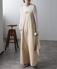 Bonjour Sagan/ボンジュールサガン BONJOUR SAGAN ツイルワイドサロペット/505974875