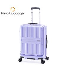 ASIA LUGGAGE/アジアラゲージ マックスボックス スーツケース Mサイズ 55L フロントオープン ストッパー付き 軽量 中型 A.L.I MAXBOX ALI－8511－22/505975051