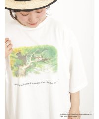 Samansa Mos2/【Alice×SamansaMos2】 チェシャー・ネコ6分袖Tシャツ/505975139