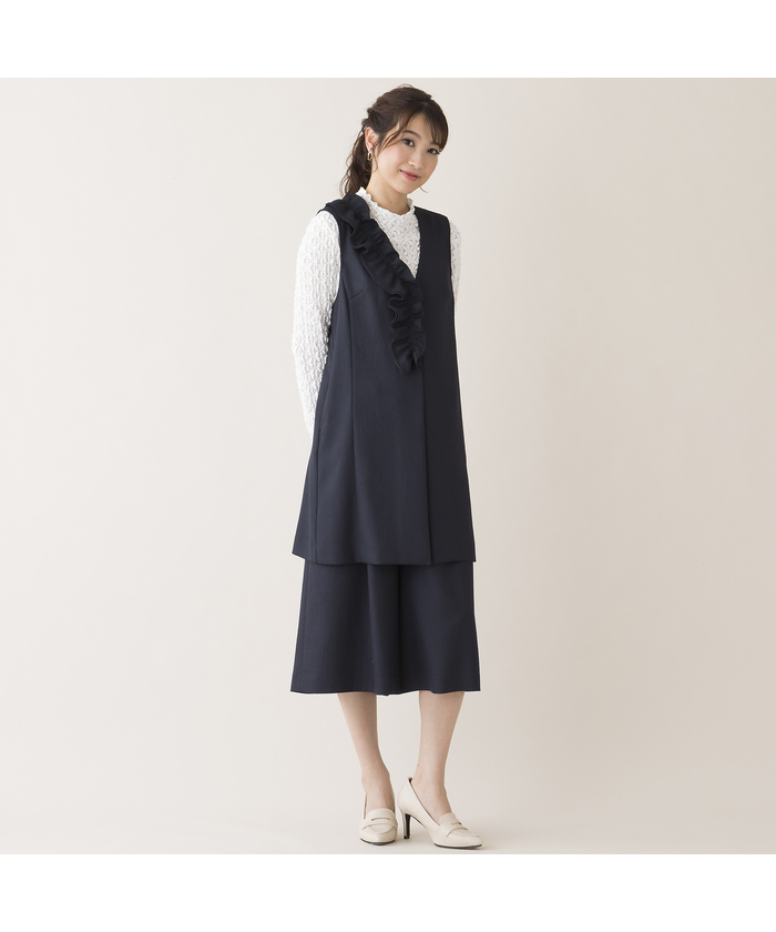 ローズティアラ ジレ 新品定価22,000円 大きめサイズ