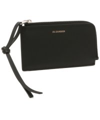 Jil Sander/ジルサンダー Jil Sander カードケース 小銭入れ コインケース ジロ ミニ財布 ブラック ユニセックス JIL SANDER J25UI0011 P5/505975326