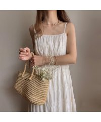 FILLOU/フィルー FILLOU FILLOU マジョルカシャーリングキャミワンピース/505975865