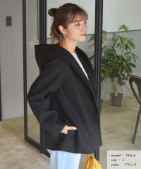 ad thie/アドティエ ad thie フード付きコート/505910740