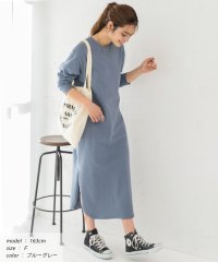 ad thie/アドティエ ad thie サイドスリットTシャツワンピース/505910751