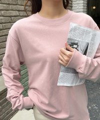 ad thie/シンプル長袖Tシャツ/505910755