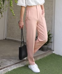ad thie/アドティエ ad thie テーパードパンツ ダーツ センタープレス カラー ダーツ 立体 春服 春/505937930