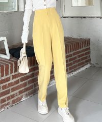 ad thie/テーパードパンツ ダーツ センタープレス カラー ダーツ 立体 春服 春/505937930