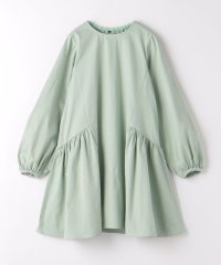 green label relaxing （Kids）/TJ チュニックワンピース ロングスリーブ（ライム）140cm－160cm/505957444