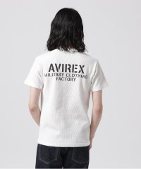 AVIREX/《WEB&DEPOT限定》MINI WAFFLE V NECK T－SHIRT / ミニワッフル Vネック Tシャツ / AVIREX/505973070