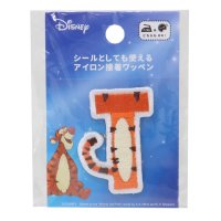 cinemacollection/くまのプーさん ワッペン アルファベットワッペン T ティガー ディズニー 社コッカ 手芸用品 キャラクター グッズ /505975508