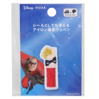 cinemacollection/Mr.インクレディブル ワッペン アルファベットワッペン I ディズニー 社コッカ 手芸用品 キャラクター グッズ /505975529