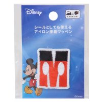 cinemacollection/シネマコレクション cinemacollection ミッキーマウス ワッペン アルファベットワッペン M ディズニー 社コッカ 手芸用品 キャラクター グッズ/505975530