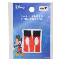 cinemacollection/ミッキーマウス ワッペン アルファベットワッペン M ディズニー 社コッカ 手芸用品 キャラクター グッズ /505975530