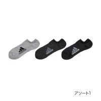 Adidas/ADIDAS(アディダス) ソックス 無地 ワンポイント メランジ柄 くるぶし下丈 破れにくい 消臭 つま先かかと補強 ワイドヒール 福助 公式/505976312