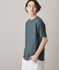 THE SHOP TK/リンクスチェック半袖Tシャツ/505977258