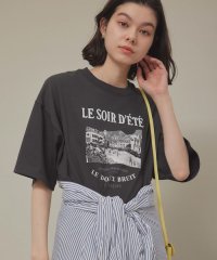 ROPE' PICNIC R/汗染み防止/オーバーサイズプリントTシャツ/505977642