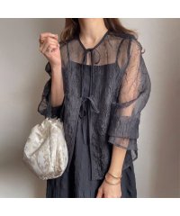 FILLOU/フィルー FILLOU FILLOU 2WAYワッシャーシアーブラウス/505977914