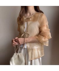 FILLOU/フィルー FILLOU FILLOU 2WAYワッシャーシアーブラウス/505977914