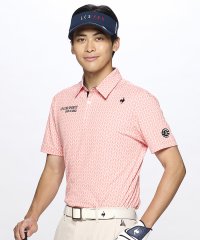 le coq sportif GOLF /【ストレッチフォーサー】小柄ジャガード半袖シャツ/505875741