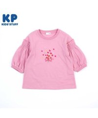 KP/KP(ケーピー)ブーケ刺繍の7分袖Tシャツ(140～150)/505921080