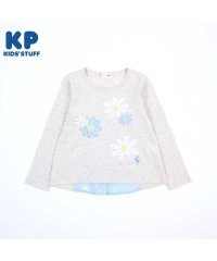 KP/KP(ケーピー)後ろ切り替えデイジー柄長袖Tシャツ(140～160)/505921086