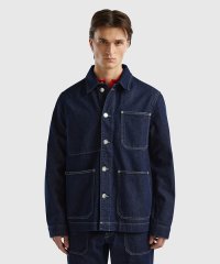 BENETTON (mens)/デニムワークジャケット/505932868