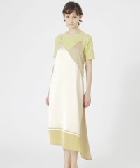 LOVELESS　WOMEN/【ドラマ着用商品】カラーブロックスリップワンピース/505944588