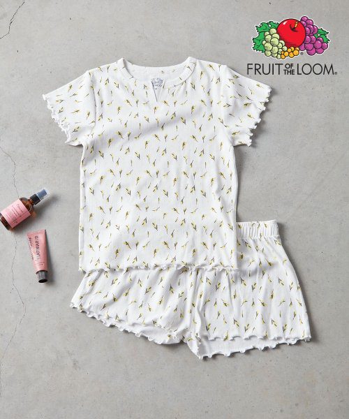 ルームウェア・パジャマ threetimes Cotton pajama top 5BJH1039 threetimes Cotton pajama dress 5BJH1041 (threetimes/ルーム