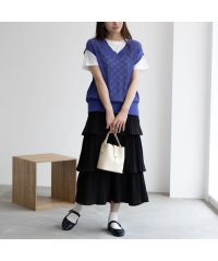 MAC HOUSE/マックハウス Mac－House NAVY ネイビー Vネックベストアンサンブル 112343804/505977690