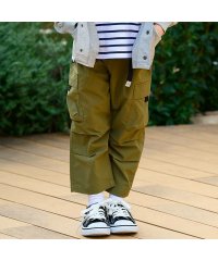 MAC HOUSE(kid's)/マックハウス Mac－House NAVY ネイビー 撥水カーゴクロップドパンツ 670ー3786/505977702