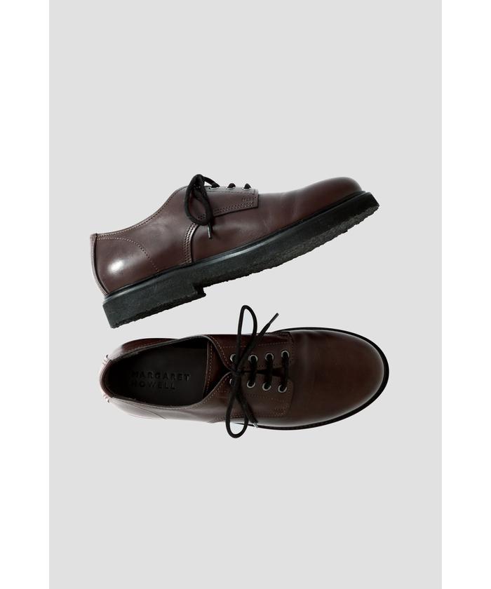 マーガレットハウエル　革靴 MARGARET HOWELL｜LEATHER LACE UP SHOES | Rakuten Fashion