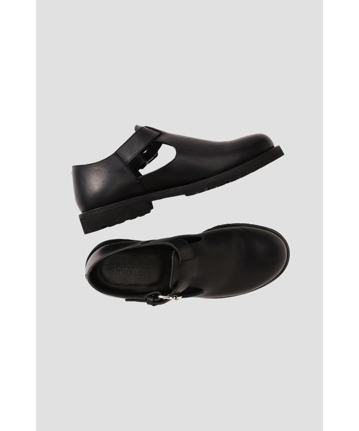 MARGARET HOWELL マーガレットハウエル ブーツ 黒 0401224O0041 LACE UP BOOTS | MARGARET HOWELL（マーガレット・ハウエル
