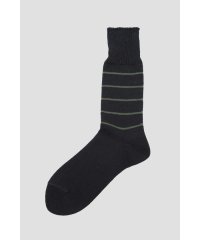 MARGARET HOWELL/COTTON LINEN STRIPE SOCKS/505979876