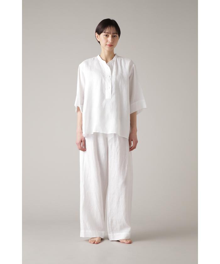 マーガレットハウエル LARGE GINGHAM LINEN 麻100％　M TINY GINGHAM COTTON | MARGARET HOWELL（マーガレット
