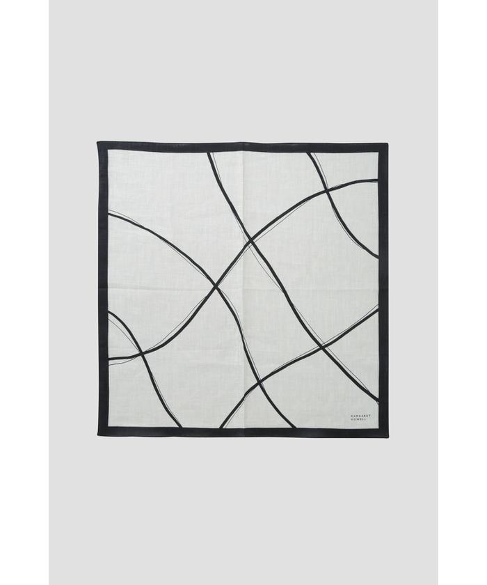 LINEN FRAME HANKY(505981506) | マーガレット・ハウエル ハウス