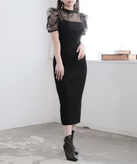 JULIA BOUTIQUE/レースドッキング半袖タイトニットワンピース[即納]24036/505983191