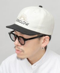 Besiquenti/BASIQUENTI ベーシックエンチ キャップ 帽子 ショートバイザー ロゴ刺繍 SUNGLOW/505983657