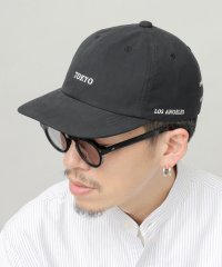 Besiquenti/BASIQUENTI ベーシックエンチ キャップ 帽子 ナイロン ロゴ刺繍 フラットキャップ/505983658