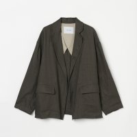 HELIOPOLE/DUNGAREES LINEN TAILORED JACKET/505984329