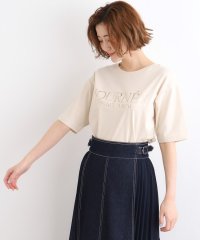 grove/【洗える／UVカット／接触冷感】5分袖ロゴTシャツ/505984476