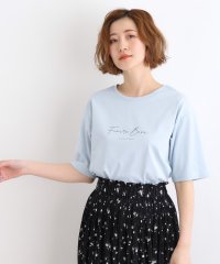 grove/【洗える／UVカット／接触冷感】5分袖ロゴTシャツ/505984476