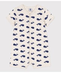 PETIT BATEAU/プリントショートロンパース/505984566