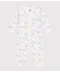 PETIT BATEAU/プリント足なしロンパース/505984596