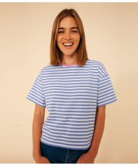 PETIT BATEAU/ボクシーボーダー半袖Ｔシャツ/505984734