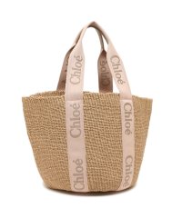 Chloe/クロエ トートバッグ かごバッグ ウッディ ラージ バスケットバッグ ベージュ レディース CHLOE CHC23AS380L18 26Y/505984771