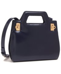 FERRAGAMO/フェラガモ ハンドバッグ ショルダーバッグ ワンダ 2WAY ミニバッグ ネイビー レディース Salvatore Ferragamo 0766574 2134/505984775