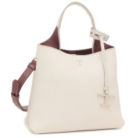 TODS/トッズ ショルダーバッグ ハンドバッグ T タイムレス ミニ 2WAY ロゴ ホワイト レディース TODS XBWAPAA9100 QNK 9P09/505984821